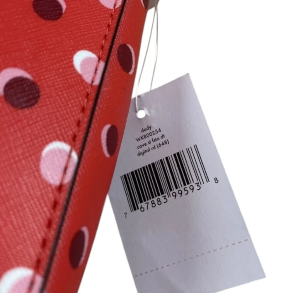 NWT NEW Kate Spade ♠️ Cove Street Dody Fiesta Dot Crossbody Bag Digital Red